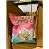 Image 2 : CASE OF SACRED SNACKS HIMALAYAN PINK SALT POPPED LOTUS SEEDS