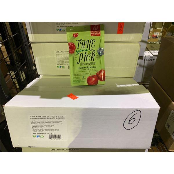 CASE OF TAKE YOUR PICK CHERRIES AND BERRIES