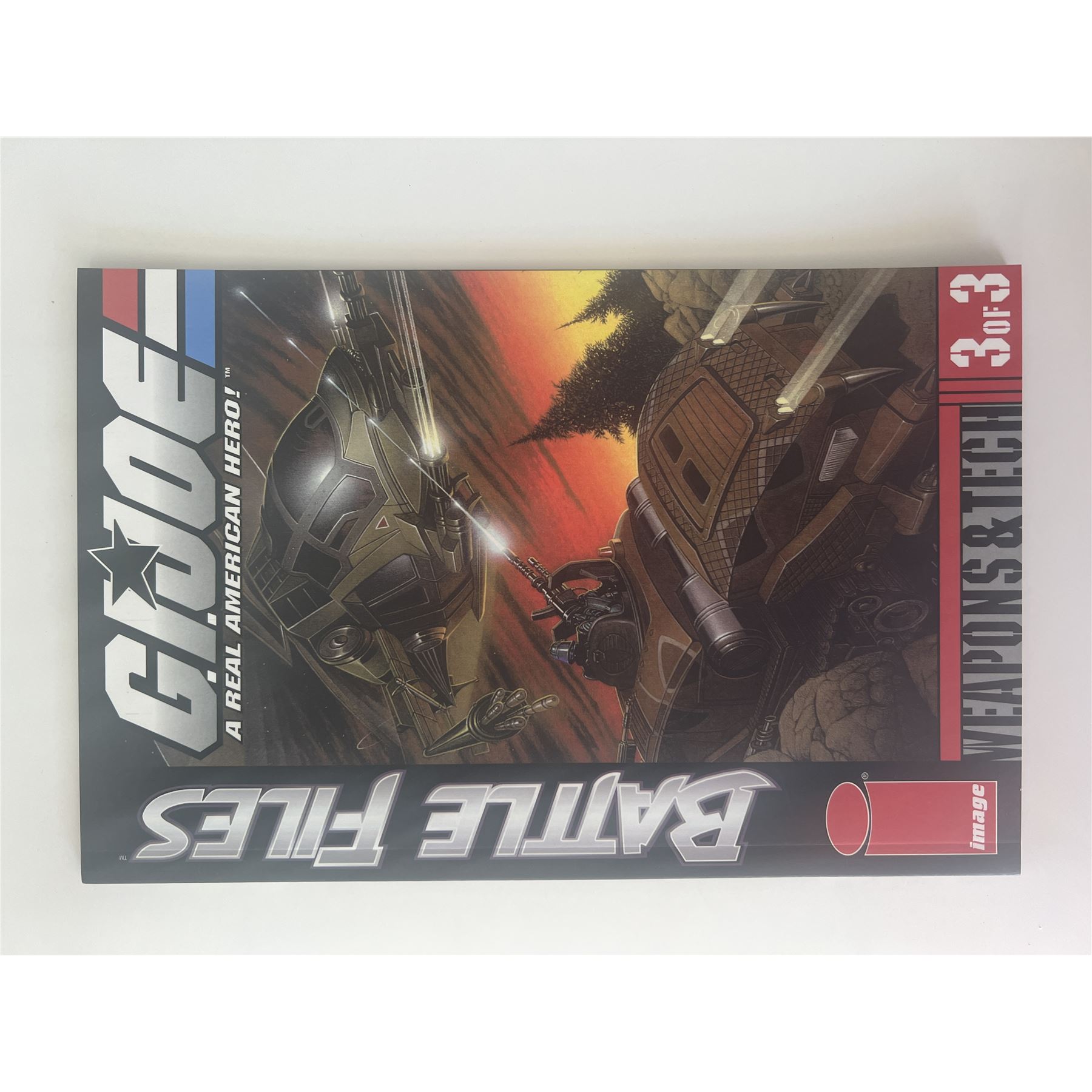 GI Joe Battle Files Weapons & Tech 3 of 3 Comic Book