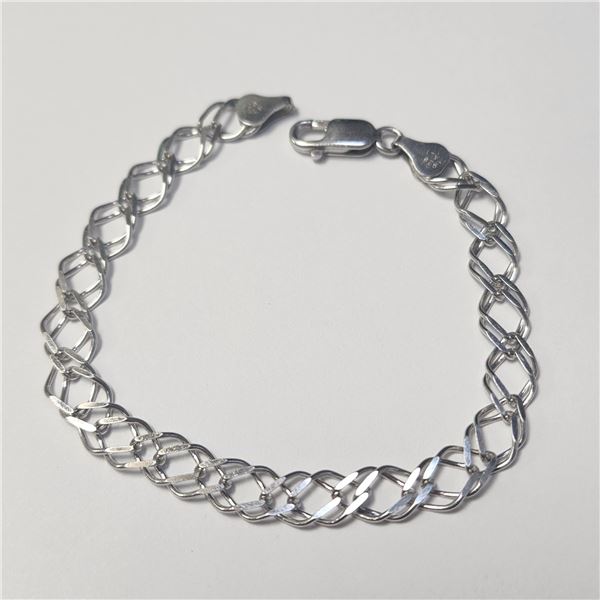 SILVER 7.5"  BRACELET