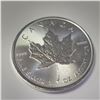 Image 2 : *TAX EXEMPT* SILVER CANADIAN MAPLE LEAF 1 OZ 2020  COIN