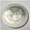 Image 2 : *TAX EXEMPT* AMERICAN EAGLE 1 OZ FINE SILVER  COIN