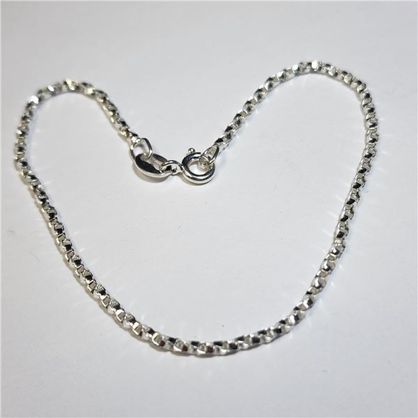 SILVER 7"  BRACELET