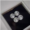 Image 1 : LASER CUT WHITE MOISSANITE TEST LIKE DIAMOND LOOKS BETTER(4CT) 6.5MM