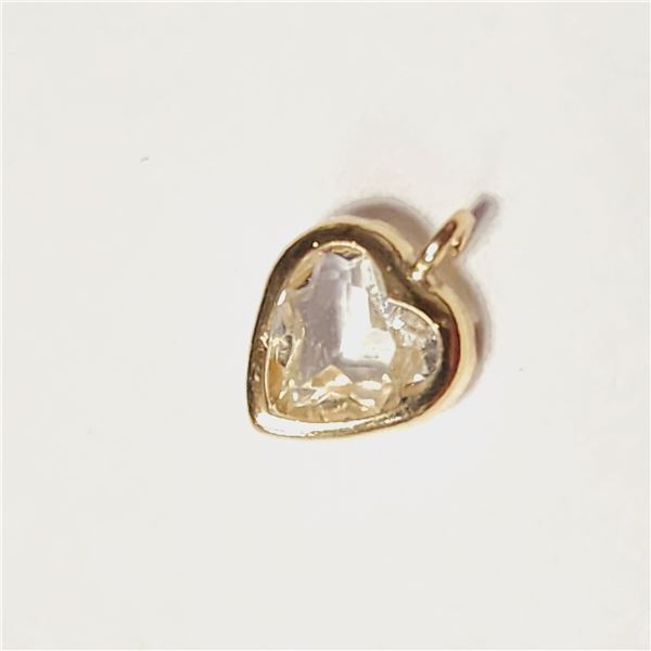 10K YELLOW GOLD MOONSTONE(1CT)  PENDANT