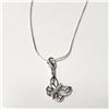 Image 2 : SILVER CZ 16"   NECKLACE