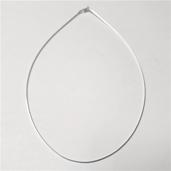 SILVER 16"  NECKLACE