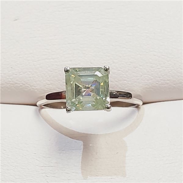 SILVER MOISSANITE(1.4CT) RING SIZE 7