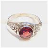 Image 2 : SILVER GARNET(1.1CT) RING SIZE7