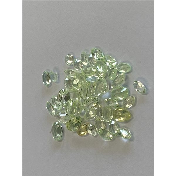 OVAL AND PEAR SHAPED LAB GROWN SPINEL 46.00CTS