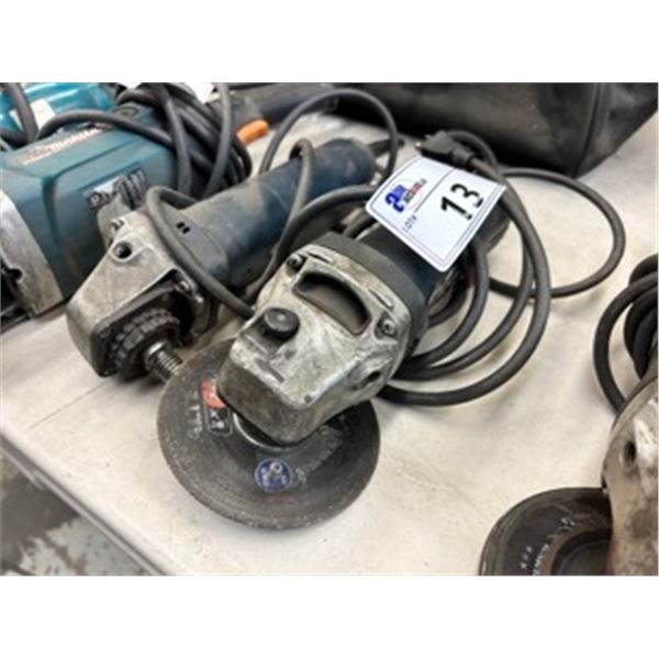 2 BOSCH HEAVY DUTY ELECTRIC INDUSTRIAL ANGLE GRINDERS