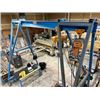 Image 3 : *BLUE METAL INDUSTRIAL OVERHEAD CRANE SYSTEM INCLUDING: JET 2 TON ELECTRIC SHOP CRANE WITH HAND