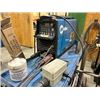 Image 4 : MILLER DYNASTY 200 TIG WELDER WITH GROUND CABLE, STINGER, GAUGES, MILLER COOLMATE 3 ON MOBILE