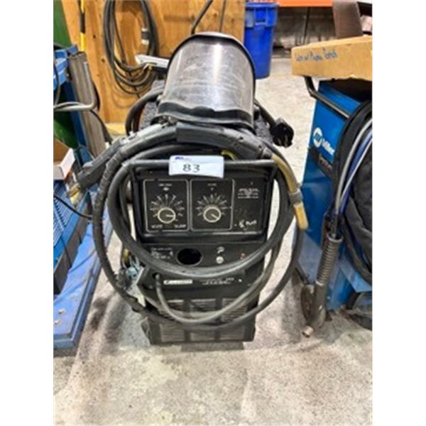 CANOX MIGMATIC 250 CV-DC ARC WELDING / WIRE FEEDER POWER SOURCE WITH STINGER, GROUND CABLE & GAUGES