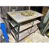 Image 1 : MOBILE METAL 3 TIER WORK STATION 47" X 27" X 40"