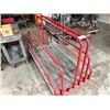 Image 2 : RED METAL ADJUSTABLE PANEL CART