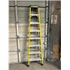 Image 1 : FEATHERLITE 8' YELLOW INDUSTRIAL FIBERGLASS STEP LADDER