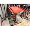 Image 1 : RED 200 LBS CAPACITY MOBILE EQUIPMENT / TOOL TRAY