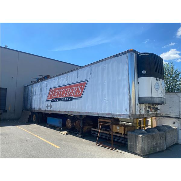 **1996 GREATDANE V.I.N 1GRAA9622TW083601 DUAL AXLE 53' TRAILER WITH CARRIER REFER UNIT