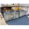 Image 1 : 10 HEAVY DUTY CONCRETE STACKING DIVIDERS BLOCKS 58" X 28" X 30"