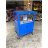 Image 2 : BLUE METAL 2 TIER ULINE MOBILE PRODUCT CART