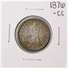 Image 1 : 1876-CC Seated Liberty Quarter Coin