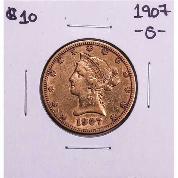 1907-S $10 Liberty Head Eagle Gold Coin