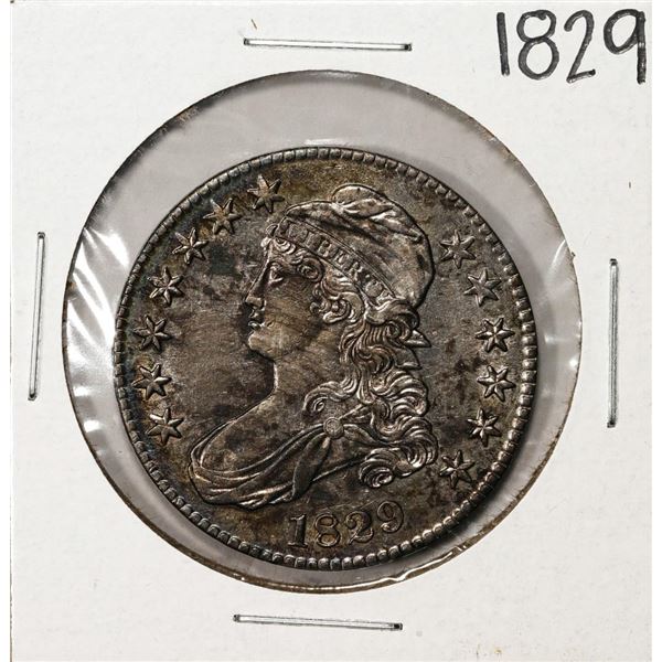 1829 Capped Bust Half Dollar Coin