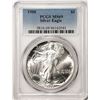 Image 1 : 1988 $1 American Silver Eagle Coin PCGS MS69