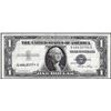 Image 1 : 1935F $1 Silver Certificate Note Misaligned Over Print Error
