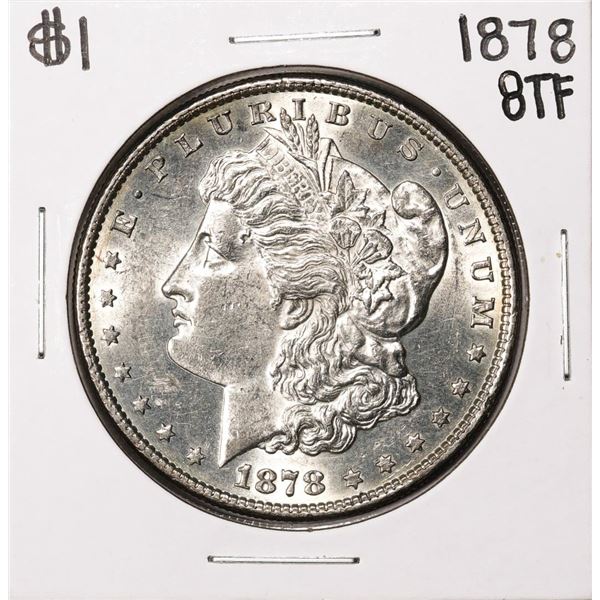 1878 8TF $1 Morgan Silver Dollar Coin