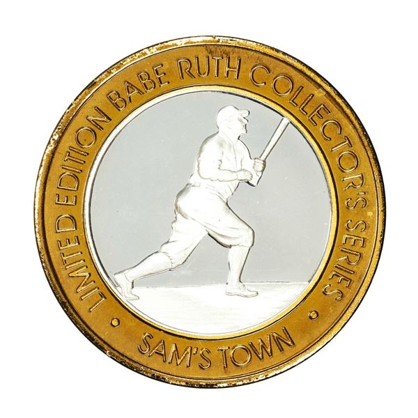.999 Silver Sam's Town Robinsonville, MS $10 Casino Limited Edition Gaming Token