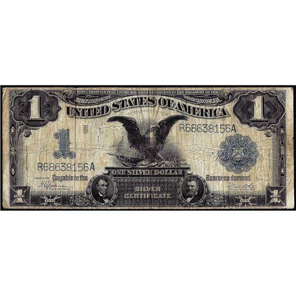 1899 $1 Black Eagle Silver Certificate Note