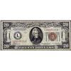 Image 1 : 1934A $20 Hawaii WWII Emergency Issue Federal Reserve Note