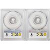 Image 2 : Lot of 2017-2018-Mo Mexico Proof 1/10 oz Silver Libertad Coins PCGS PR69DCAM