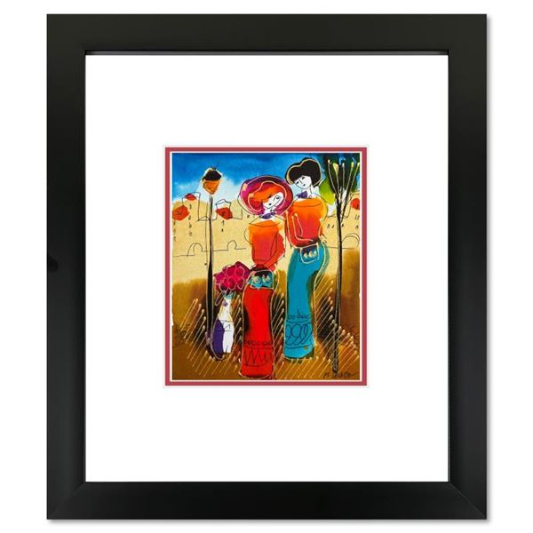 Moshe Leider Original Mixed Media on Paper