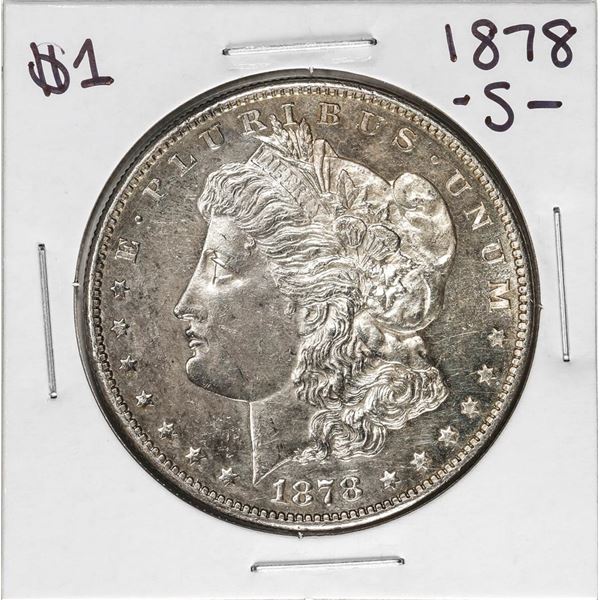 1878-S $1 Morgan Silver Dollar Coin