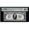 Image 1 : 1934 $10 Federal Reserve Note Philadelphia Fr.2005-C PMG Gem Uncirculated 65EPQ