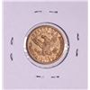 Image 2 : 1892-CC $5 Liberty Head Half Eagle Gold Coin