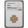 Image 1 : 1999 $5 American Gold Eagle Coin NGC MS69