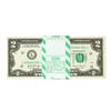 Image 1 : Pack of (100) Consecutive 2017A $2 Federal Reserve Star Notes San Francisco