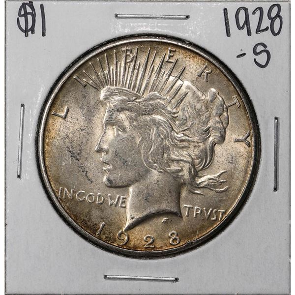 1928-S $1 Peace Silver Dollar Coin