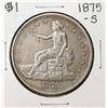 Image 1 : 1875-S $1 Trade Silver Dollar Coin