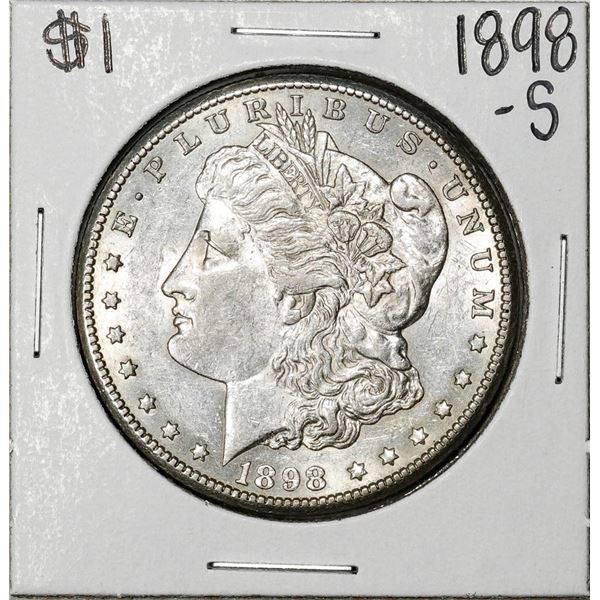 1898-S $1 Morgan Silver Dollar Coin