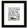 Image 1 : Bizarro "Dog Pickup Line" Framed Original Pen & Ink Drawing by Dan Piraro