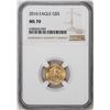 Image 1 : 2016 $5 American Gold Eagle Coin NGC MS70