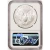 Image 2 : 2001 $1 American Silver Eagle Coin NGC MS70