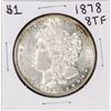 Image 1 : 1878 8TF $1 Morgan Silver Dollar Coin