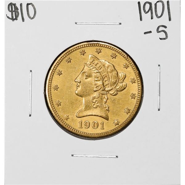 1901-S $10 Liberty Head Eagle Gold Coin