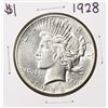 Image 1 : 1928 $1 Peace Silver Dollar Coin